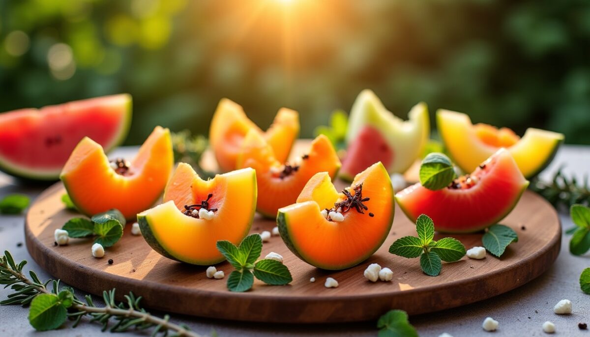 Recettes originales et savoureuses au melon, bien plus que le classique jambon-melon