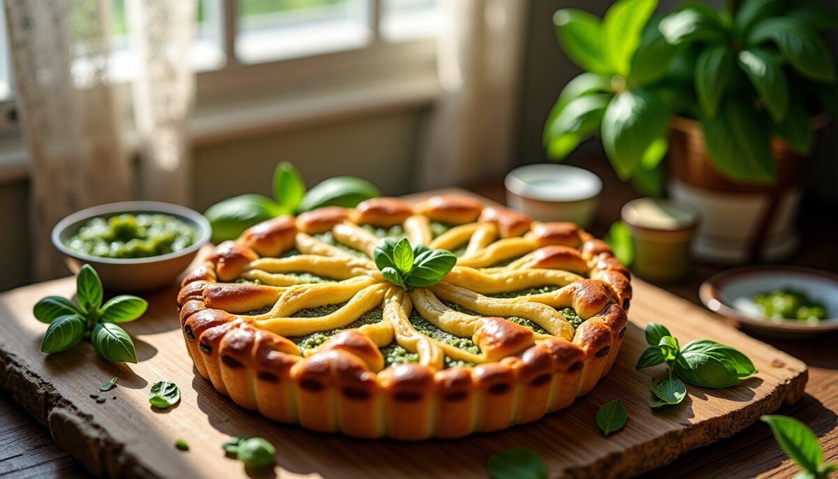 Tarte Soleil au Pesto : Une recette simple et rapide pour épater vos convives