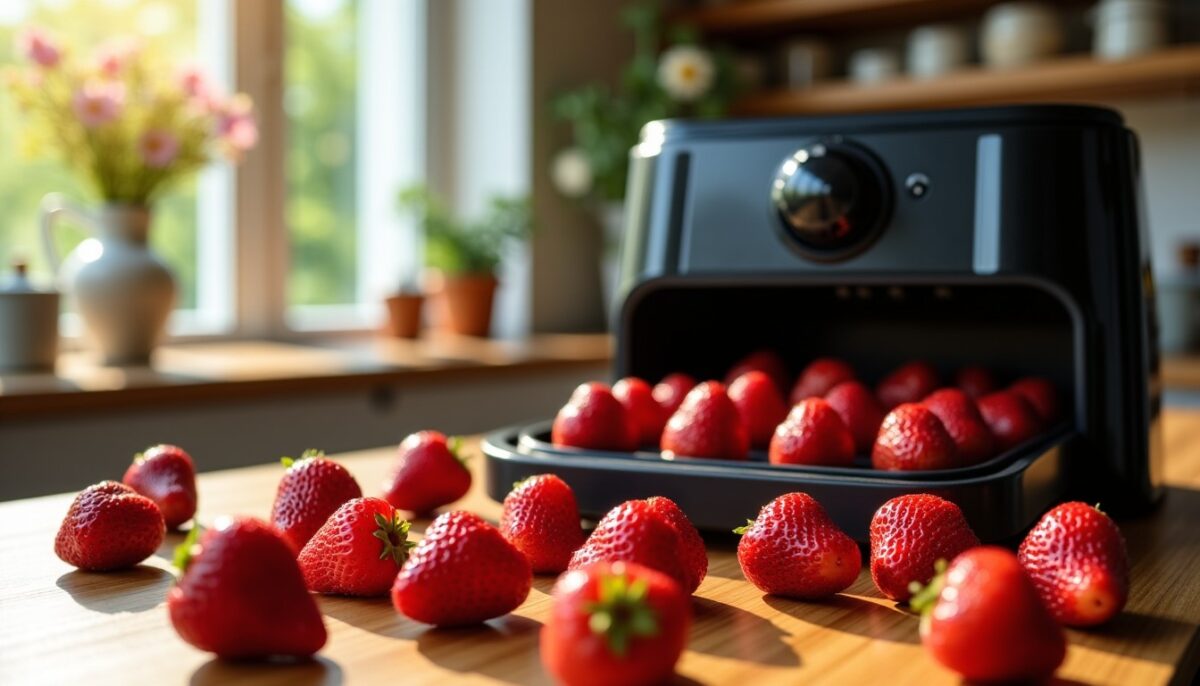 Fraises rôties à l’airfryer : une recette estivale simple et délicieusement gourmande