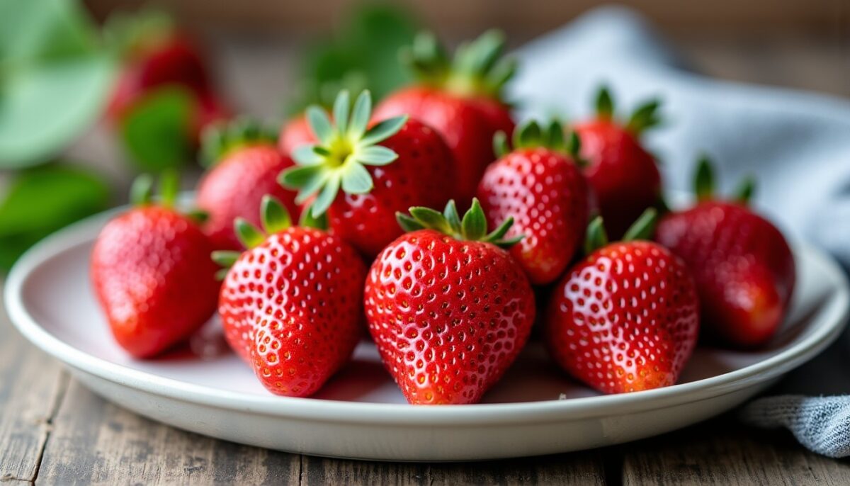 Fraises rôties à l&rsquo;airfryer : une recette estivale facile et délicieusement gourmande