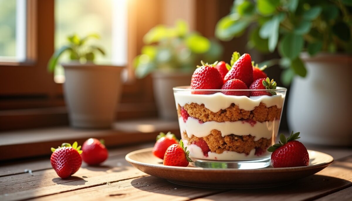 Découvrez la recette gourmande du tiramisu à la fraise pour un plaisir fruité et onctueux !