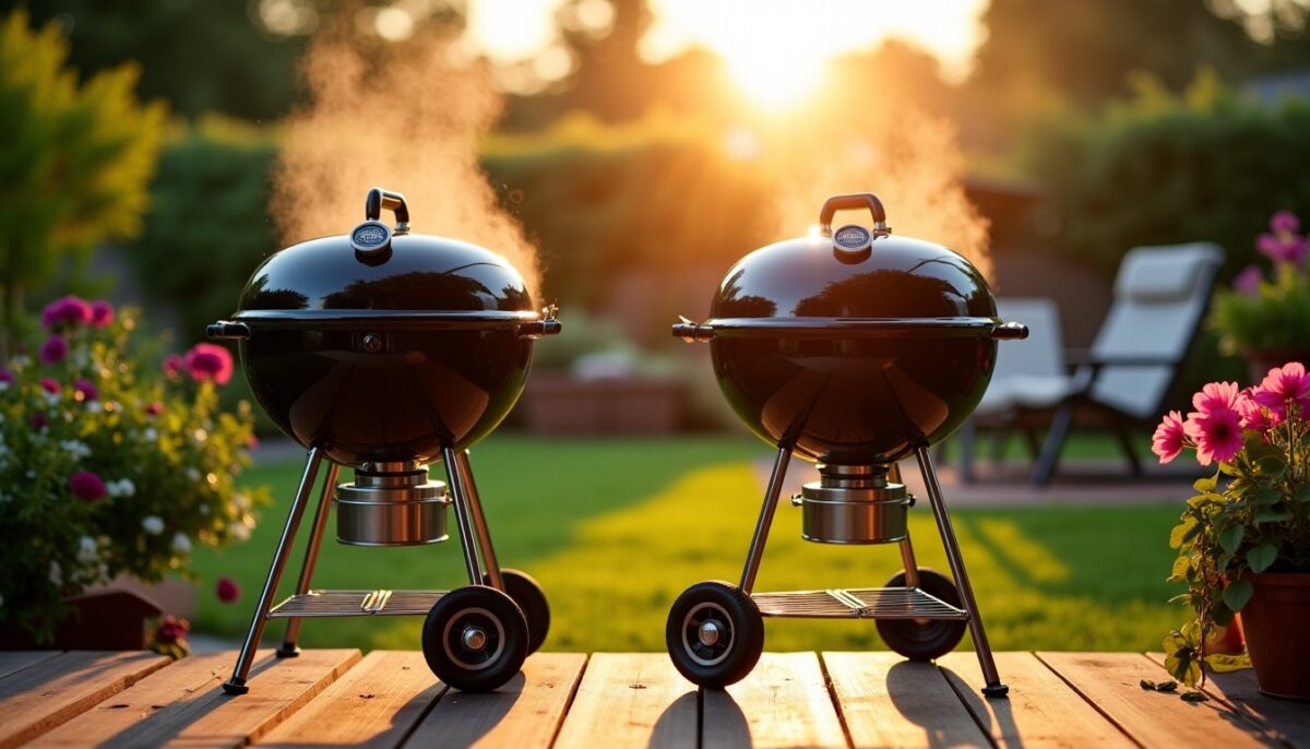 Découvrez les Barbecues Weber à Charbon : Master-Touch GBS E-5750 et Original Kettle E-4710 pour des Grillades Parfaites