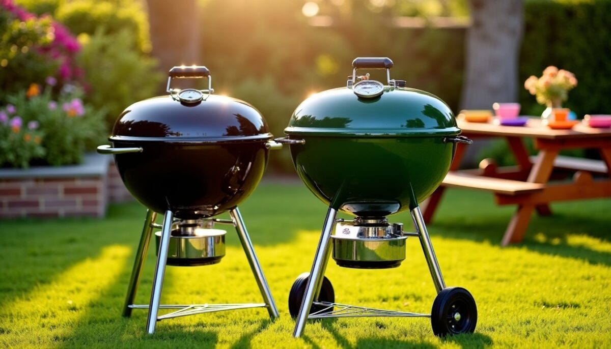 Comparatif grill : Barbecue charbon Napoleon Kettle PRO 57 cm ou Weber Master-Touch GBS Premium E-5770, quel choix pour des grillades parfaites ?