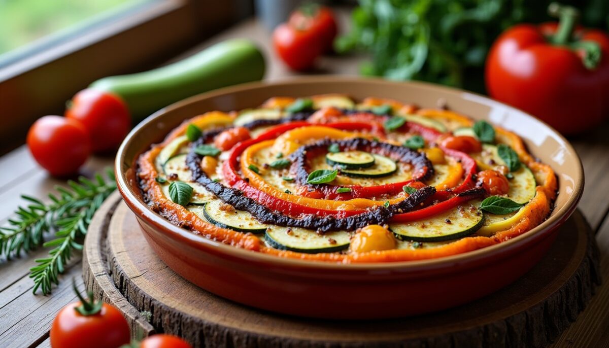 Délicieux tian aux légumes d&rsquo;hiver : un plat réconfortant et coloré
