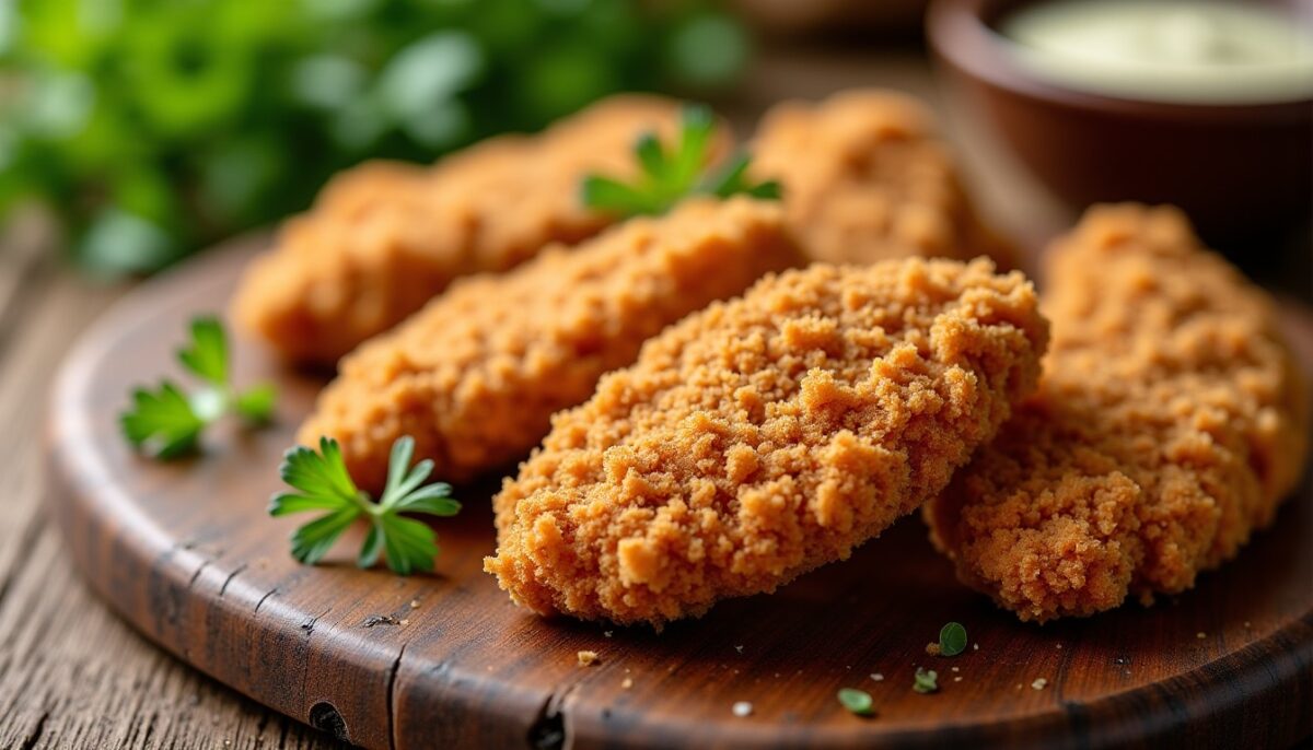 Délicieusement croustillant : la recette maison du poulet pané irrésistible