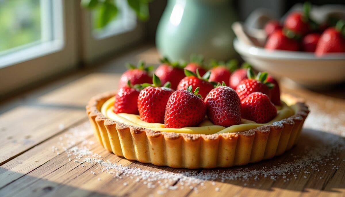 Comment préparer une délicieuse tarte aux fraises : recette facile et gourmande