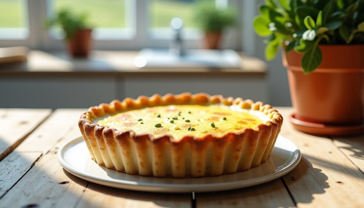 Délicieuse quiche légère au fromage blanc : la recette facile à savourer