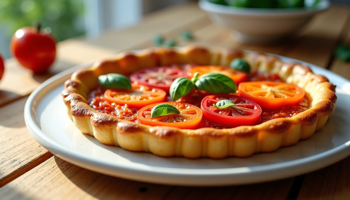 Découvrez la tarte tatin salée à la tomate : une recette simple et savoureuse à maîtriser sans effort