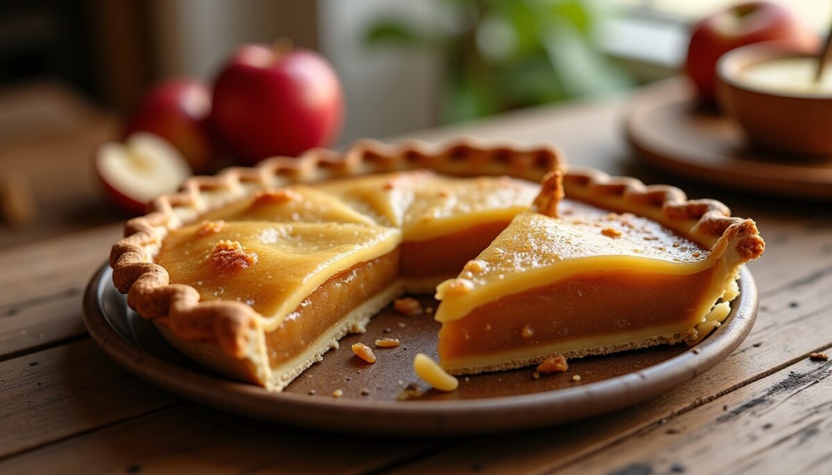 Délicieuse tarte aux pommes et compote : la recette pour une douceur fondante irrésistible