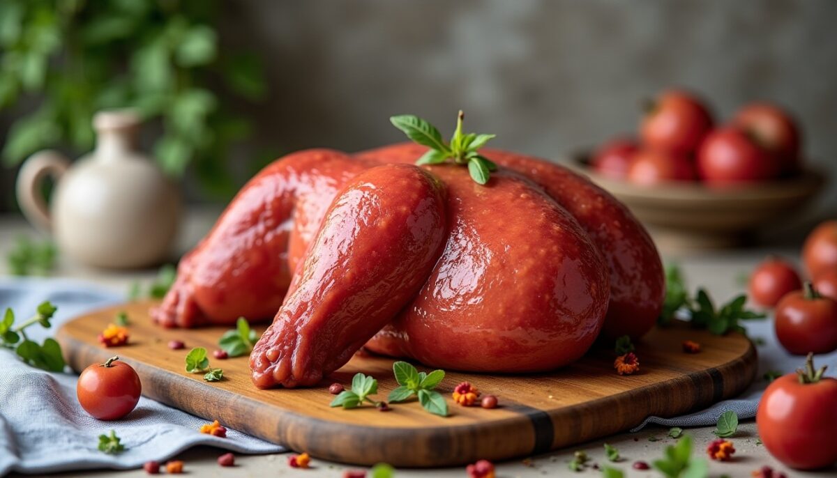 Magret de canard délicatement parfumé aux clémentines juteuses