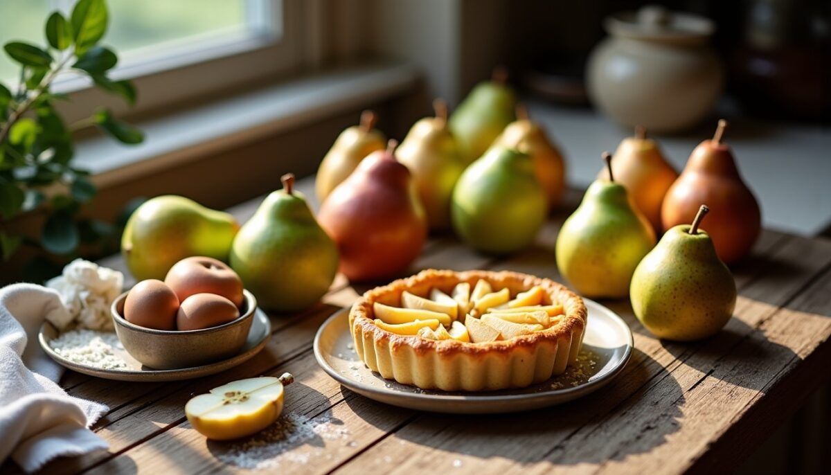 Quelle variété de poire choisir pour une tarte parfaite qui résiste à la cuisson ?