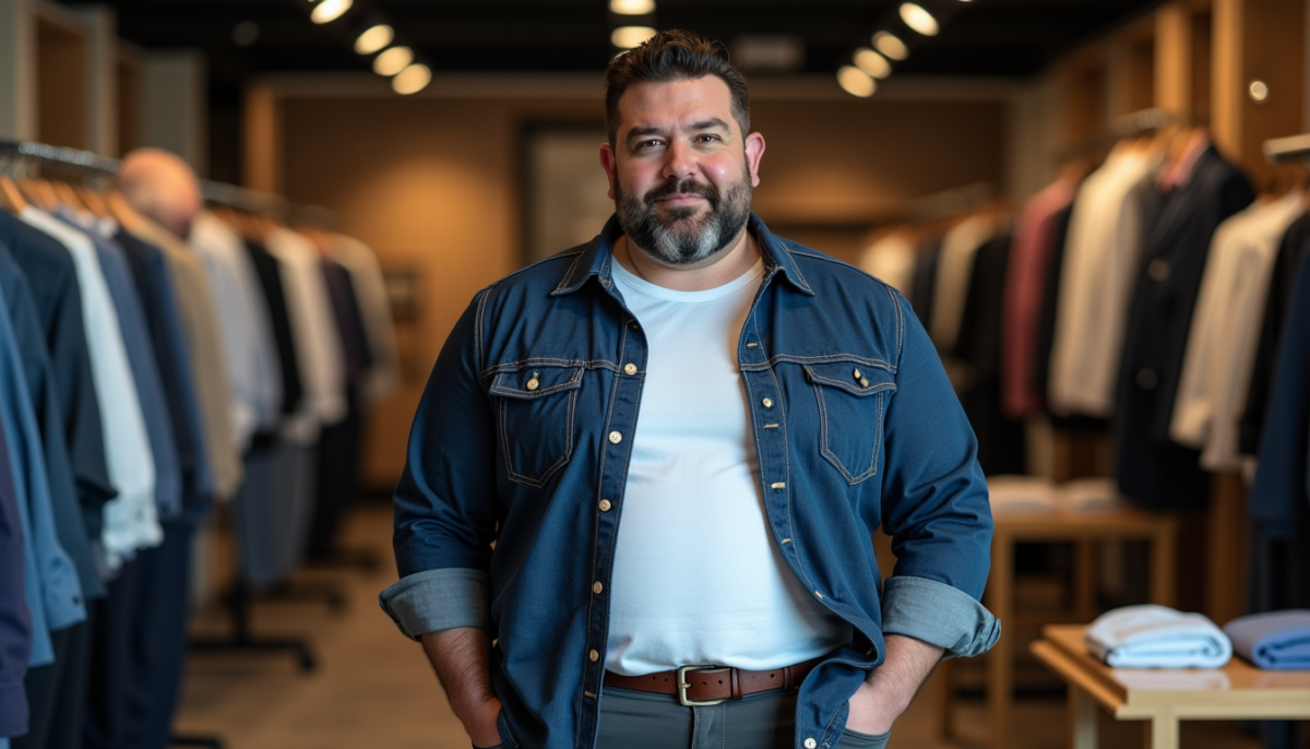 Budget vêtements grande taille homme : du quotidien au sur-mesure