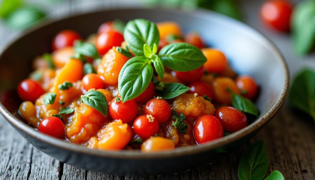 Découvrez la savoureuse recette italienne du tian de légumes méditerranéens