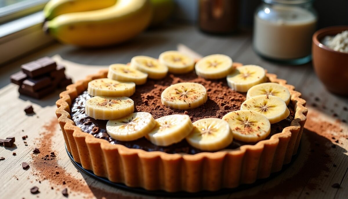 Les secrets pour préparer une délicieuse tarte banane-chocolat maison