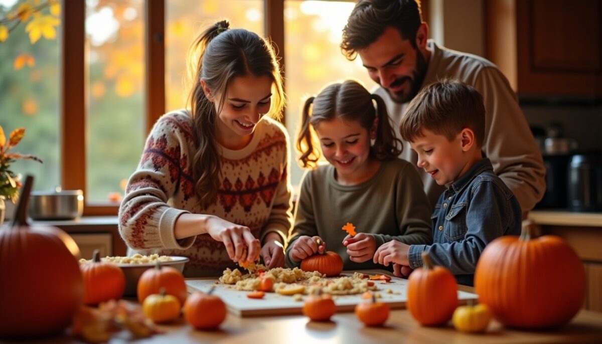 Préparez en famille une délicieuse tarte aux pommes spéciale Halloween