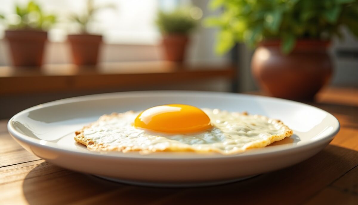 Œufs au plat : l&rsquo;astuce de chef pour un blanc ferme et un jaune fondant à souhait